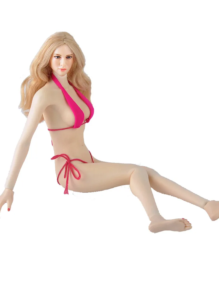 Jiaou Doll 1/6 весы бледная кожа Европа девушка Женщины Средний бюст бесшовное тело (изменение ноги) кукла 12 "Фигурки игрушки