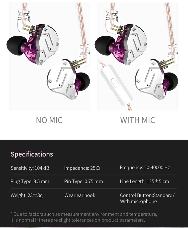 Прямая поставка KZ металлические наушники 1BA+ 1DD HIFI бас наушники в ухо монитор гарнитура Спорт шумоподавление наушники ZSN