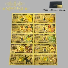 All Style Japan Banknote Anime Demon Sailor-Moon Tsukino-Usagi  Banknote Uzumaki Anime Banknote in 24k Gold For Collection