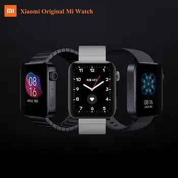 

Xiaomi MI Smart Watch GPS NFC WIFI ESIM PhoneCall Bracelet Android Wristwatch Sport Bluetooth Fitness Heart Rate Monitor Tracker