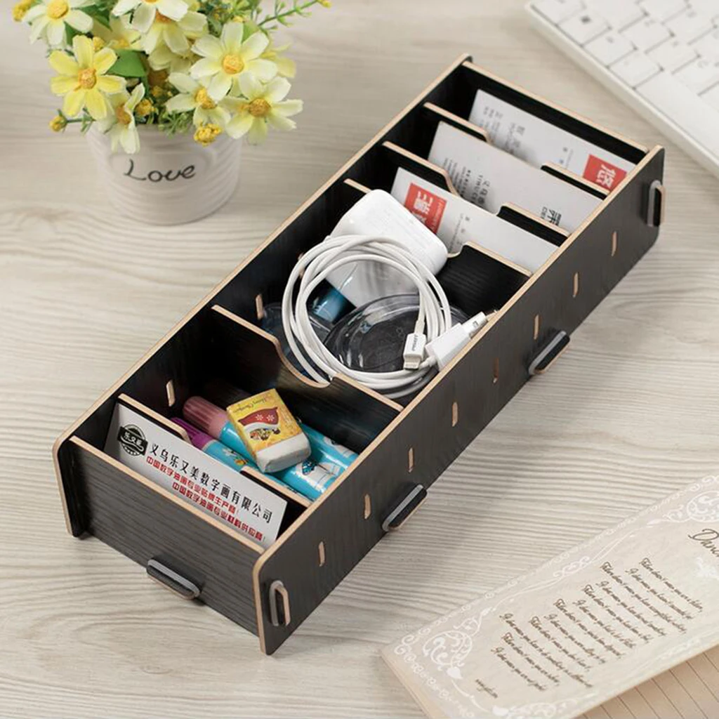 Desktop Business Card Storage Box Rack, Business Name Card Holder Office