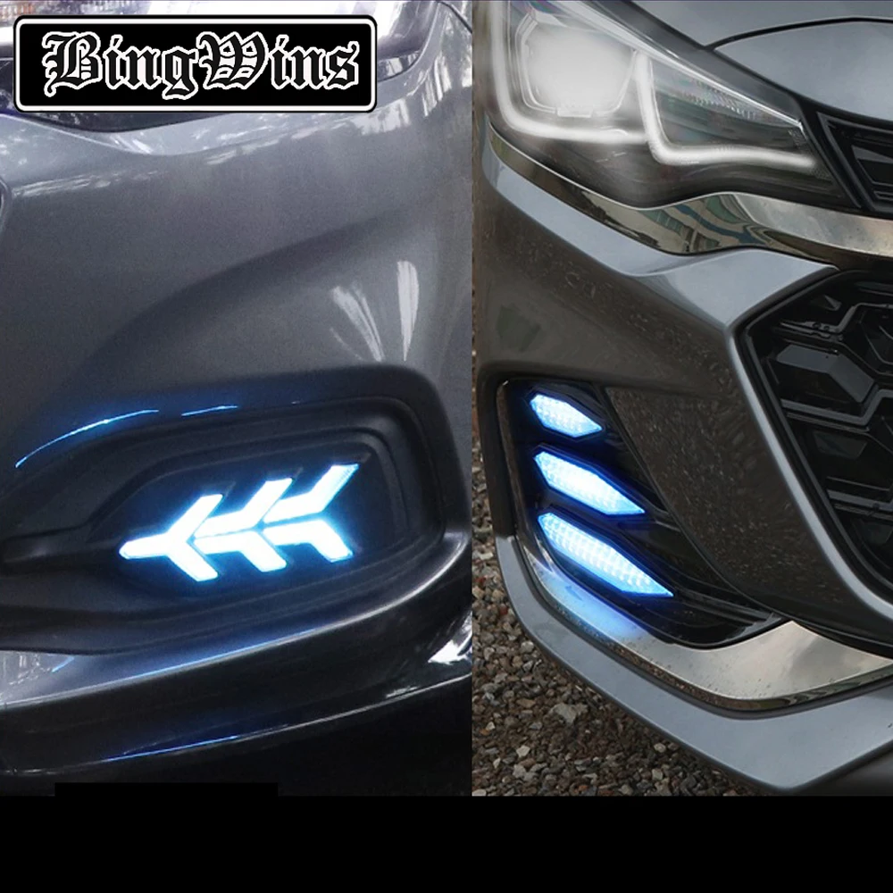 Автомобильный Стайлинг для Chevrolet Cruze дневной ходовой светильник s светодиодный дневной ходовой светильник s модифицированный противотуманный светильник s потолочный светильник