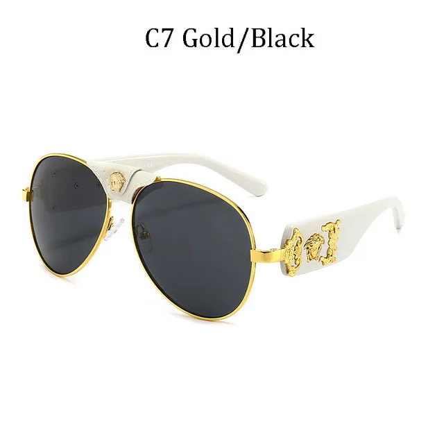 New 2022 Brand Design Women Men Sunglasses Oversized Frame Leather Sun Glasses Man Hip Hop High Huality Male Female 2150 UV400 designer sunglasses Sunglasses