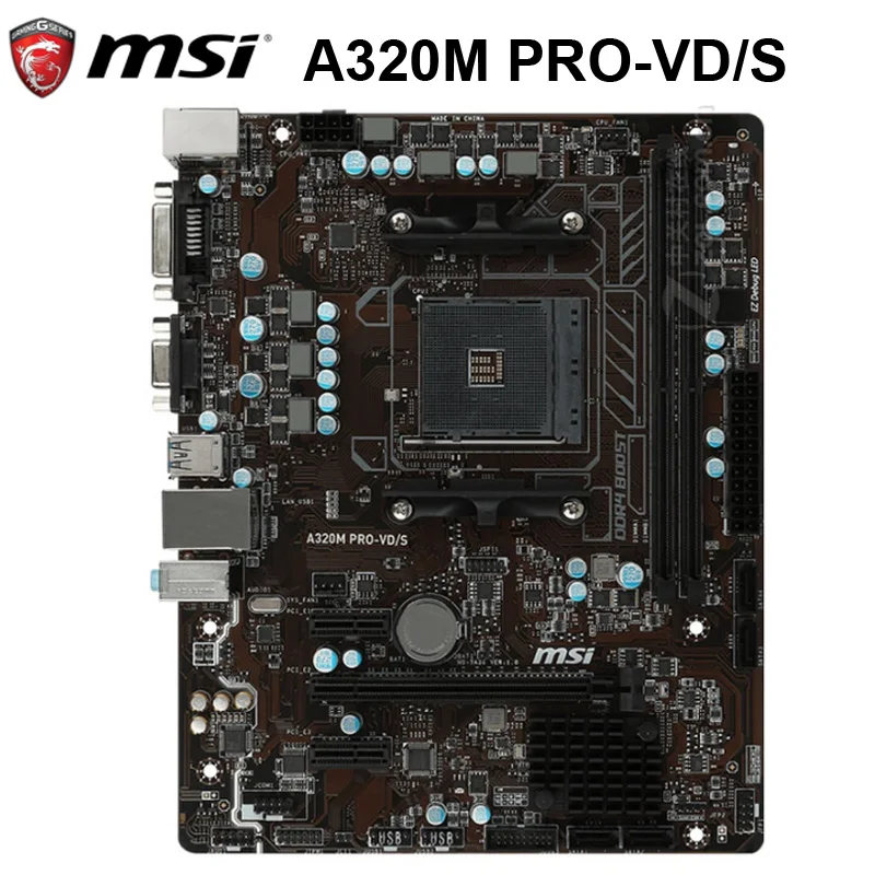 A320 pro vd/s. материнская плата новая. Msi a320 a pro. Msi a320 a pro. A320m pro-vd/s.