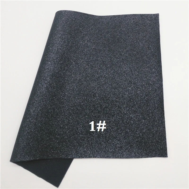 Glitterwishcome 21X29 см А4 Размер сказочная пыль микро блестящая кожа, блестящая искусственная кожа ткань, синтетическая кожа для бантов, GM489A - Цвет: 1