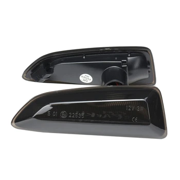 

2PCS Dynamic LED Side Marker Lights 12V Flowing Turn Signal Light Side Repeater Lamp Panel Lamp for Opel for Vauxhall Astra J K