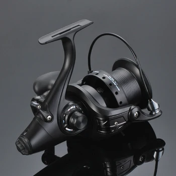 

12+1 BB Spinning Reel with Front and Rear Double Drag Carp Fishing Reel Left Right Interchangeable for Saltwater Freshwater
