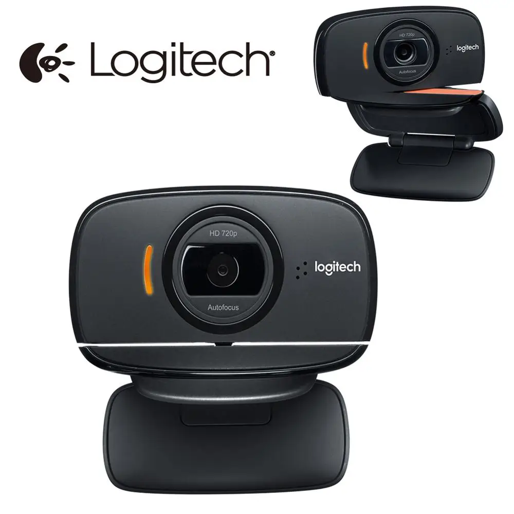 Logitech C525 HD веб-камера портативная 360 Вращающаяся 720 p видео вызов Автофокус веб-камера