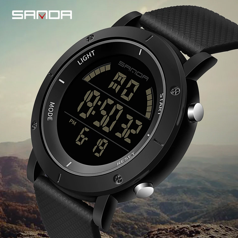 waterproof watch with stopwatch