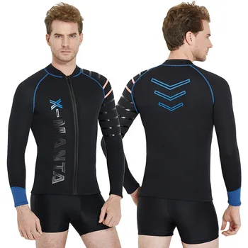 

Swimming Wetsuit Jacket UV Sun protection Kayaking 1pc Water sports Men