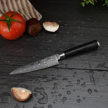 5 дюймов Универсальный нож профессиональный нож шеф-повара 67 слоев дамасской стали нож с острым лезвием, эргономичная ручка, кухонный нож
