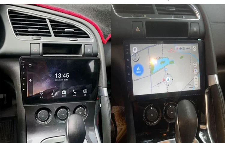 Sale autoradio 2 din android for Peugeot 3008 with 4 core 2g ram navi map touch screen steering wheel control android auto radio car 3