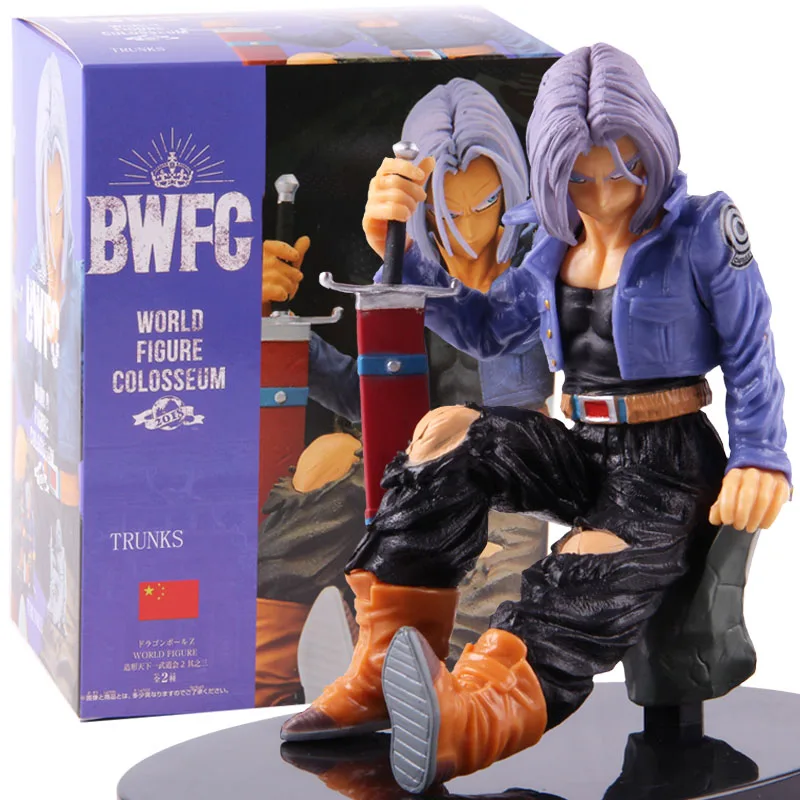 Dragon Ball Z Trunks Banpresto фигурки мира Колизей 2 Vol.8 BWFC ПВХ фигурка Коллекционная модель игрушки Аниме куклы