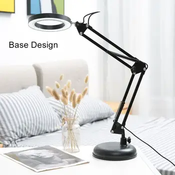 Günstig Faltbare Eyecare Tisch Lampe Flexible Schaukel Arm Drei Ton Büro Studio Home Reduziert Ermüdung Der Augen Schreibtisch Licht Für Tattoo Supplies