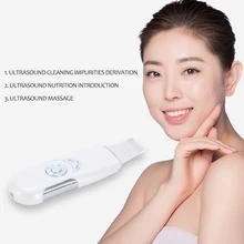 JuneJour Beauty Ultrasonic Face cleaning Skin Peeling Scrubber Skin Deeply Cleaning Facial Massager Face Lift Face cleaning