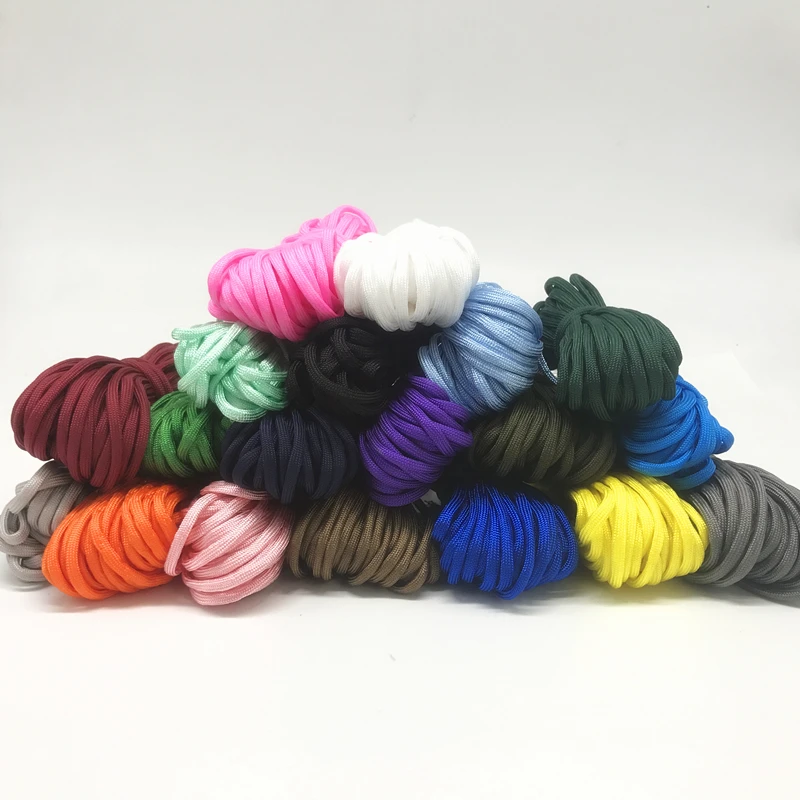 Nylon Cord 10meters 10mm Paracord 550 Parachute Lanyard Rope Mil Spec Type III 7 Strand DIY Bracelet Accessories
