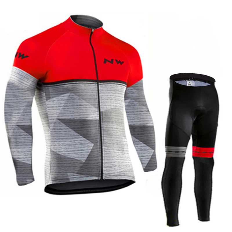 Pro Team, осенняя одежда для велоспорта, дышащая, Ropa Ciclismo, с длинным рукавом, спортивная одежда для горного велосипеда, одежда для спорта на открытом воздухе - Цвет: Sets 9