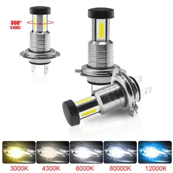 

New H7 H4 H11 H3 LED Mini Turbo Car Headlight Bulbs Fog Light 12V 24V 16000LM Conversion Kit Bulb High/Low Beam 6000K 8000K