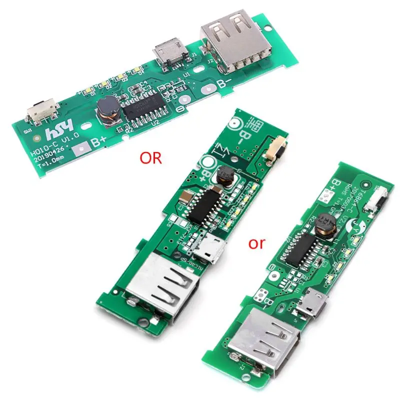 USB 5V 2A банк питания для мобильного телефона Зарядное устройство Модуль платы