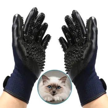 

Pet Comb Gloves Hair Removal Agent Dog Horse Cat Drip Brush Massage Animal Cleaning Comb Pet Supplies Pet Soft Rubber H00109
