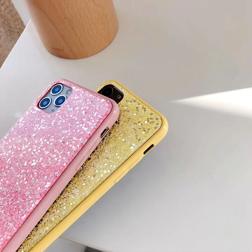 MIKE KLARKE MK.81 Phone Case For iPhone 11 Pro Max X XR XS Max 7 8 Plus SE 2020 Luxury Bling Glitter Shining Flash Powder Cases (8)