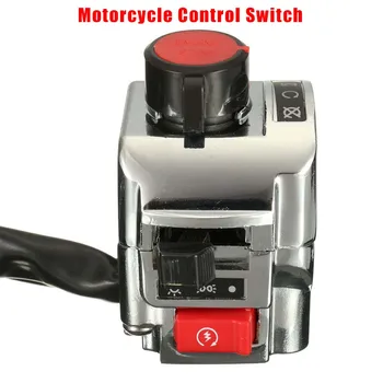

7/8 Inch Motorcycle Handlebar Control Switch Electrical 1 Pair Waterproof