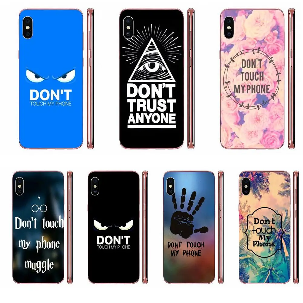 Do Not Touch My Привлекательный чехол из термополиуретана для Galaxy A10 A10S A20 A20S A20E A30 A30S A40