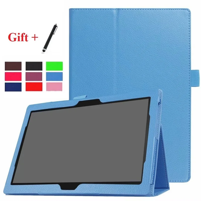 Case for Lenovo tab M10 10.1 inch LightWeight Slim Flip Cover Protective Shell TB-X605F TB-X605L TB-X505F with Tablet Stylus | Компьютеры