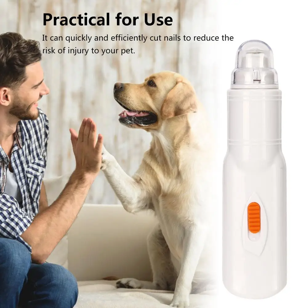 Товары для домашних животных Профессиональный автоматический инструмент для груминга и ухода за питомцем точилка для ногтей Электрический Триммер для кошек триммер лапы домашнего животного ножницы