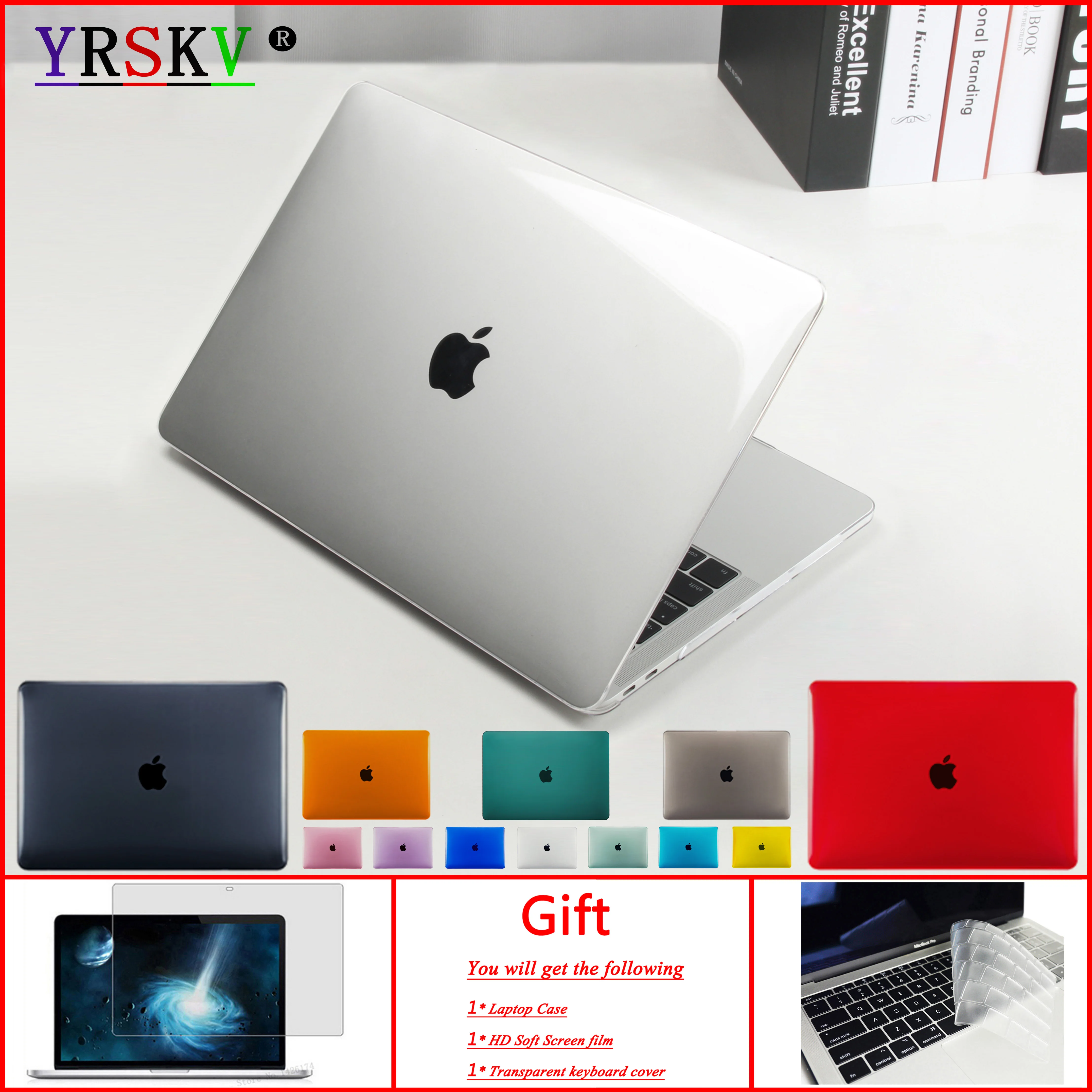 Custodia Per Laptop Per Apple Macbook M1 M2 Chip Air 13.6 Pro 14.2 16.2 Pollici, Touch Bar Id Pro Retina 11 12 13 15 16 Pollici Cover