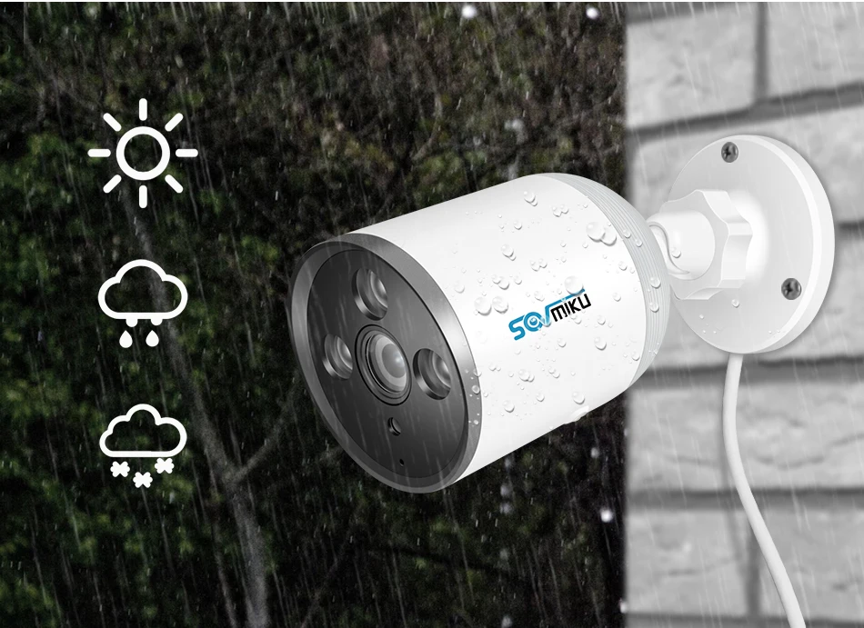 Impermeável ao ar Câmera de Segurança Áudio em Dois Wifi Câmera ip Bala Onvif Livre Fhd 3mp Cctv 1536 Sentidos App Remoto Cartão tf hd 1080 p 720 9 ip bala onvif impermeável ao ar livre