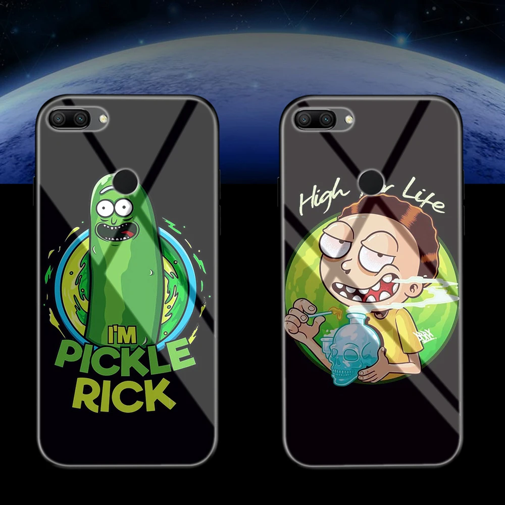 Rick And Morty мягкий чехол для Huawei Honor 8x9 mate 20 P10 P20 P30 Lite Pro P Smart Cover