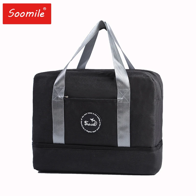 2020 New Travel Bag Waterproof Large Capacity Multifunctional Dry Wet Separation Storage Handbag Duffle | Багаж и сумки