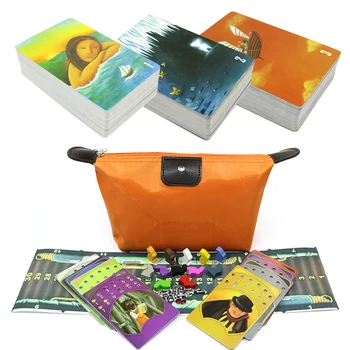 

2020 card game Dixit1+2+3 wooden rabbits 252 cards kids toys education games for family party board game