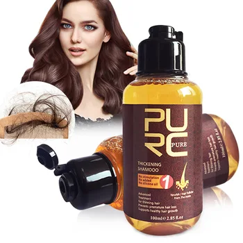 

100ml Long Lasting Essence Treatment Anti Loss Home Highlighted Herbal Ginger Revitalized Effective Hair Shampoo Salon Universal