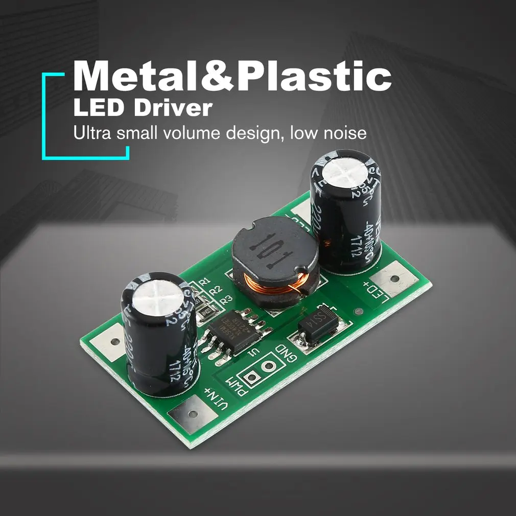 

3W/2W LED Driver 700mA PWM Dimming Input 5-35V DC-DC Constant Current Module Buck Power Supply Module for Arduino
