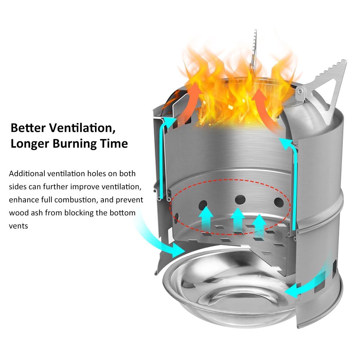 Wood Alcohol Camping Stove | Tomshoo Outdoor Stove Wood | Folding Camping Wood  Stove - Outdoor Stove u0026 Accessories - Aliexpress