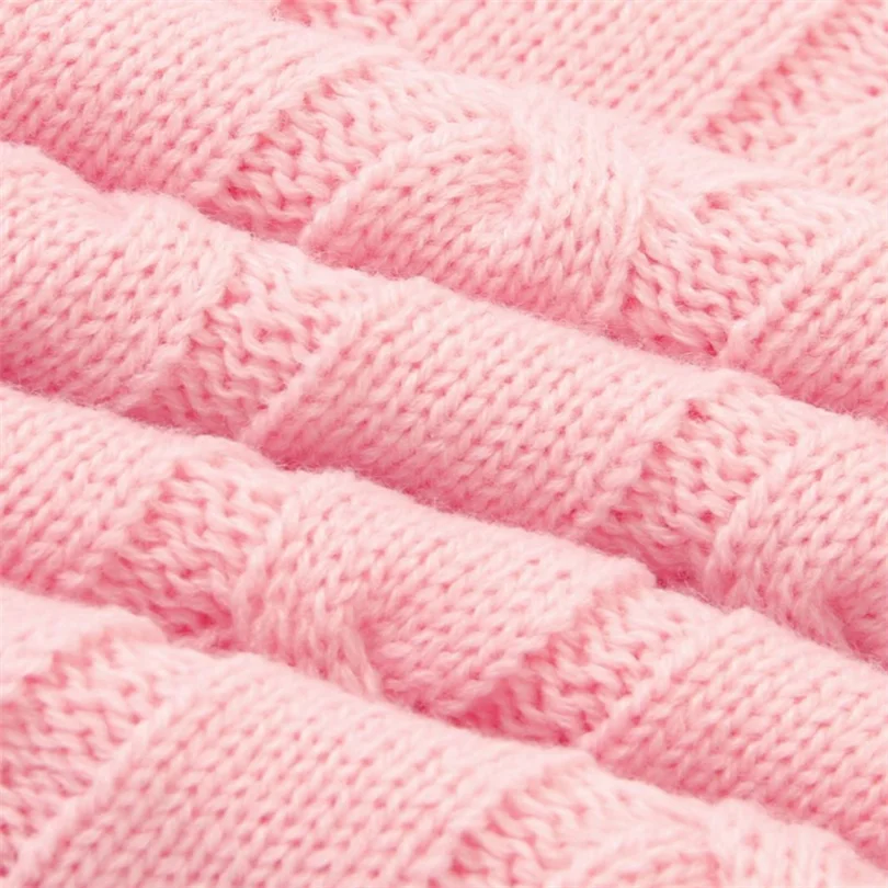 Детское одеяло для новорожденных; Вязаное детское одеяло; Manta Bebe; детское Пеленальное Одеяло; детское постельное белье; детская кроватка; коляска; одеяло