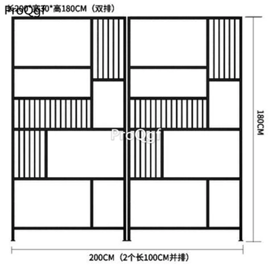 Ngryise 1 комплект 200*30*180 см завод книжная полка