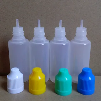 

500pcs PE 15ml Plastic Dropper Bottle Electronic Cigarette ego E Cig ce4 With Childproof Cap Empty Dropper Bottles