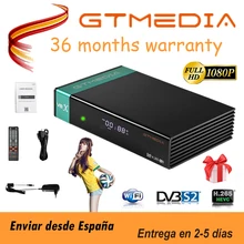 FTA приемное устройство gtmedia V8X DVB-s2/S2X-цифра спутниковый телевизионный ресивер такой же, как и gtmedia V7 s2x с USB Wi-Fi, H.265 GTMEDIA v8 honor декодер
