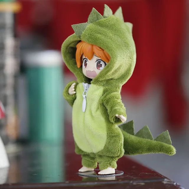 New Cute Dinosaur animal monster Doll Clothes for ob11,obitsu 11,molly, gsc,1/12 BJD Doll Accessories Clothing BJD Baby Clothes 3