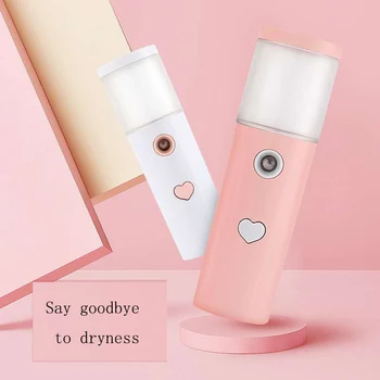 

Portable Mini Face Spray Nano Mist Sprayer Facial Body Nebulizer Steamer Moisturizing Skin Care Beauty Instruments