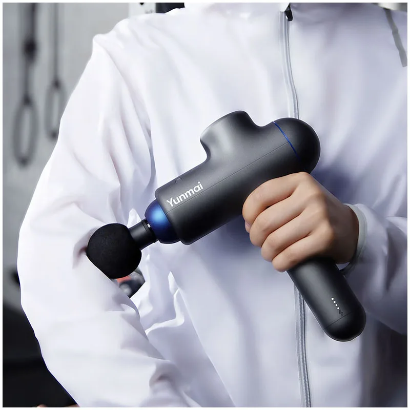 Xiaomi Mijia YUNMAI электронный массажер для мышц, массажный пистолет, высокочастотная вибрационная терапия, пистолет для упражнений, массажер для тела