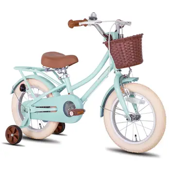 Joystar UK-bicicleta para niños, con rueda de entrenamiento, 14/16 pulgadas, para niños y niñas