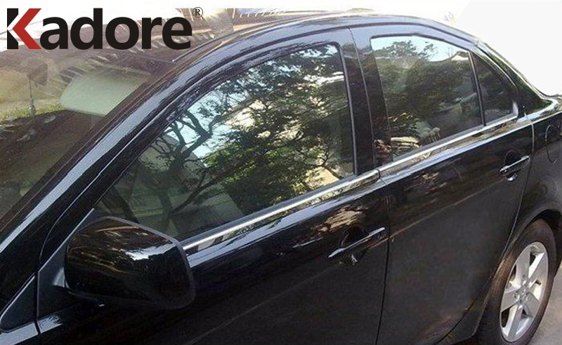 Для Mitsubishi Lancer 2008 2009 2010 2011 защитная полоса из нержавеющей стали для оконной рамы