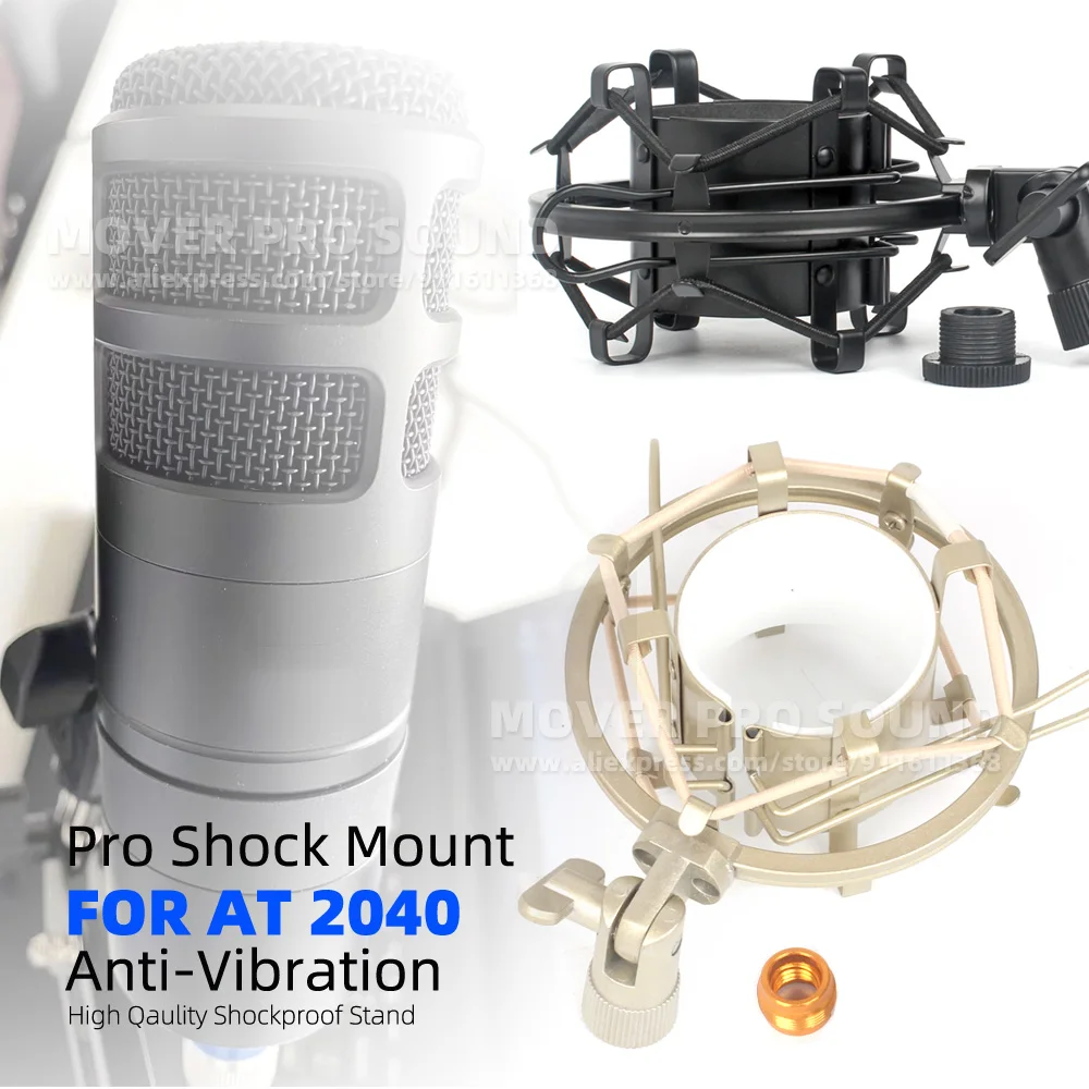 

Anti Vibration Shockproof Microphone Shock Mount Clip For Audio Technica AT 2040 AT2040 Spider Mic Stand Suspension Holder