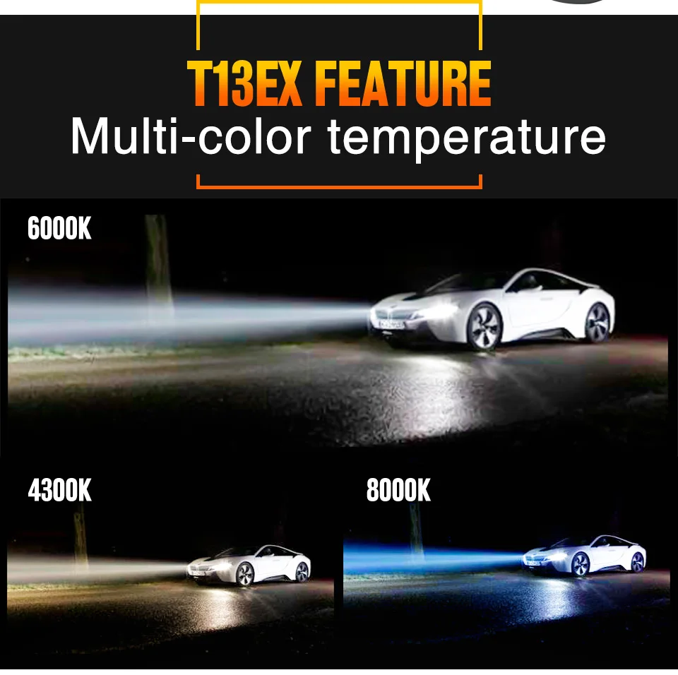 Мини H4 Led H7 автомобилей головной светильник HB4 HB3 H1 H8 H9 H11 9006 9005 чипов CSP 10000LM 50W 6000K 12V автомобильный светильник Автомобильная противотуманная фара