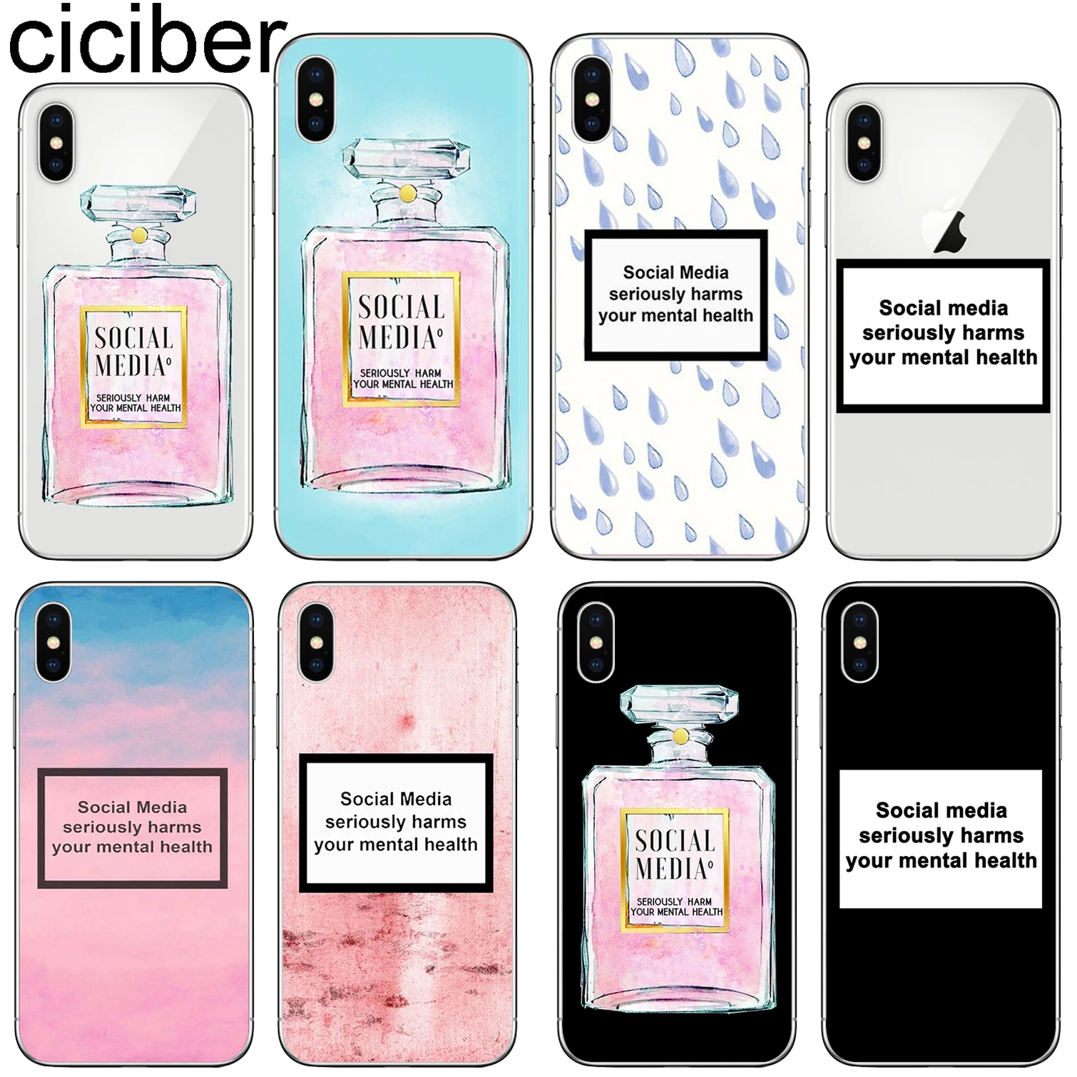 Чехол ciciber из мягкого ТПУ для iPhone 11 Pro Max 7 8 6 6S Plus 5S SE X XR XS MAX|Бамперы| |