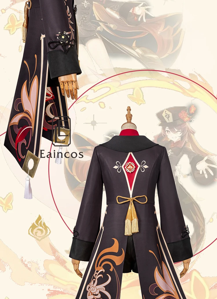 Eaincos Game Genshin Impact Hu Tao Cosplay Costume Anime Outfits Dress Halloween Carnival Women Girl Uniforms -Zentai shop online He79270b480d4453d9651b533d98ee5be1.jpg